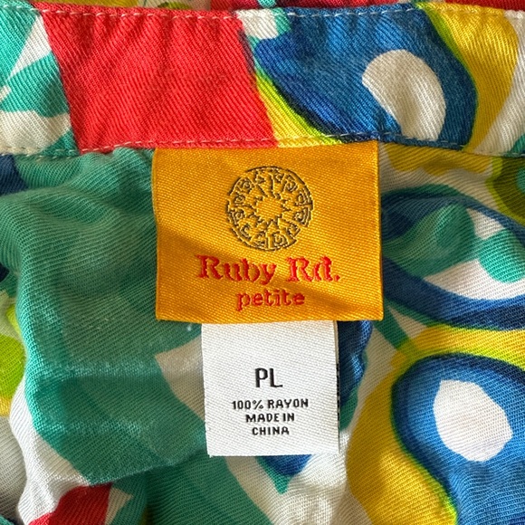 Ruby Rd. Multicolor Floral Blouse - Picture 2 of 3